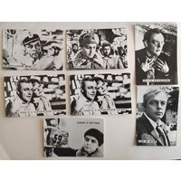 Мини-фото "Актёр Кирилл Лавров". (набор 7 штук), цена за все.