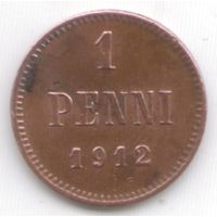 1 пенни 1912 год _состояние аUNC