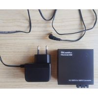 Медиаконвертер - LinkPro FiberLink 200 (FL-200SC) + рабочий БП, б-у