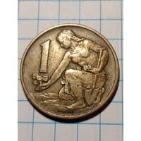 1 крона Чехословакия 1969 год