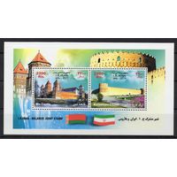 Иран 2011. Архитектура. Совместный выпуск Иран-Беларусь блок (3245)