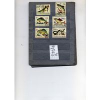 ЧЕХОСЛОВАКИЯ, 1966,  РЫБЫ,  6м, гашен