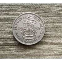 Werty71 Великобритания 1 шиллинг 1948 Английский