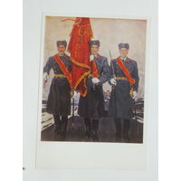 Крижевский военная  гвардия живопись 1981