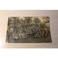 Фотография военнослужащих, размер 14*9, 1940-е года.