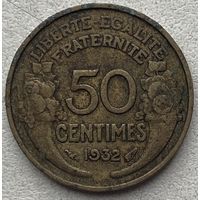 Франция 50 сантимов 1932 г.