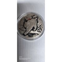 1 руб 2020 года рысь