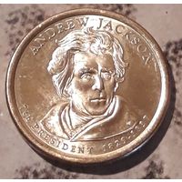 1 доллар 2008 D США  7й президент Андрей Джексон