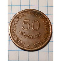 50 сентаво Мозамбик 1973 год