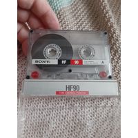 Кассета  SONY HF 90. иностранный язык