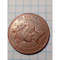 2 пенса Великобритания 1996 год.