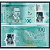 Ямайка 100 долларов 2022 год, UNC