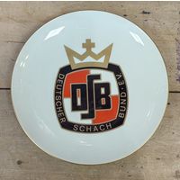 Декоративная тарелка "Германский шахматный клуб", KPM