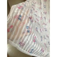 Винтажная комбинация СССР нежный цветочек НОВАЯ