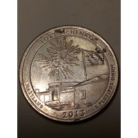25 центов Памятные квотеры США 2013 год. мереленд