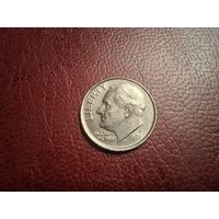 США 1 дайм 1991 "P" - Филадельфия