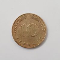 10 пфеннингов 1970 Германия