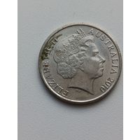 Австралия. 10 центов 2010 года. (4)