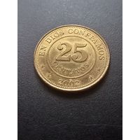 Никарагуа 25 сентаво 2002 г.