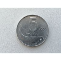 ИТАЛИЯ 5 1997 ВОЗМ.ОБМЕН