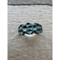 Кольцо старинное с Точечным Орнаментом