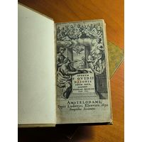 Поэмы Публия Овидия Назона. Ex officina Elzeviriana. Амстердам, 1652 г. В двух томах