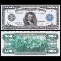 [КОПИЯ] США 500 долларов 1918г. водяной знак