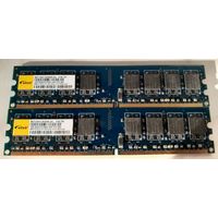 Оперативная память DDR2 Elixir 2Rx8 PC2-6400U-555-12-E1.800 1GB