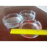 Пепельница 11 см. 3 шт. ЦЕНА ЗА ШТ.