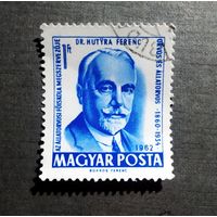 Марка Венгрия 1962 год Ференц Хутира