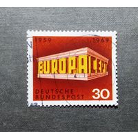 Марка Германия 1969 год Европа СЕРТ