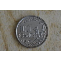 Франция 100 франков 1955 с 1 руб