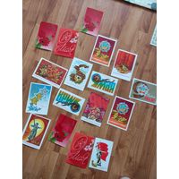 Открытки СССР . С Днём Победы.