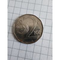 Чехия 2 кроны 1993