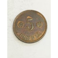 Финляндия 5 пенни 1920