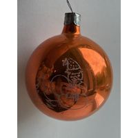 Ёлочная игрушка шарик СССР