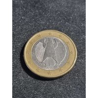 Германия 1 евро 2002 D