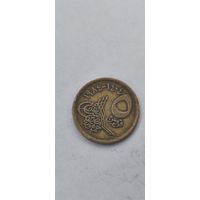 Египет 5 пиастр 1984