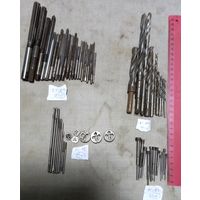 Советские Развертки,Сверла,метчики,плашки.Всего 59 штук