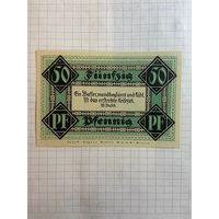50 пфеннингов (нотгельды) г. Германия.