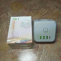 Сетевой фильтр-тройник YM-PC3311 +3 USB+ Порт USB Type-C +PD 2000W