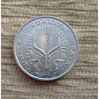 Werty71 Джибути 5 франков 1991 Рыба