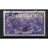 Италия - 1948 - Битва при Яникуле 50L - [Mi.758] - 1 марка. Гашеная.  (Лот 71AR)