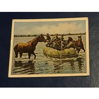 Сигаретный вкладыш. Вермахт. Германия. 1930-40 гг.