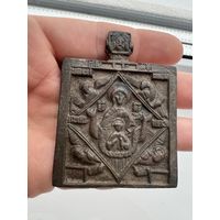 Икона нательная. Божья Матерь "Знамение"