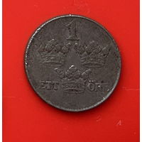 32-02 Швеция 1 эре 1944 г.