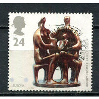 Великобритания - 1993 - Европа (C.E.P.T.) – Современное искусство 24P - [Mi.1451] - 1 марка. Гашеная.  (Лот 25HJ)-T41P50