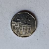 Куба 5 сентаво 1999 г.
