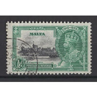 1935 Мальта Юбилей коронации Георг V, Замок Виндзор Used