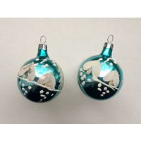Елочные игрушки Шары 2 шт